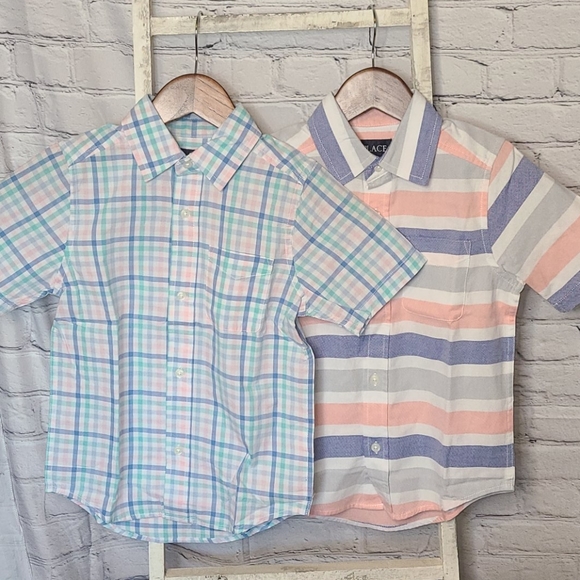 The Children's Place Other - Two📌 Children's Place  short sleeve button down